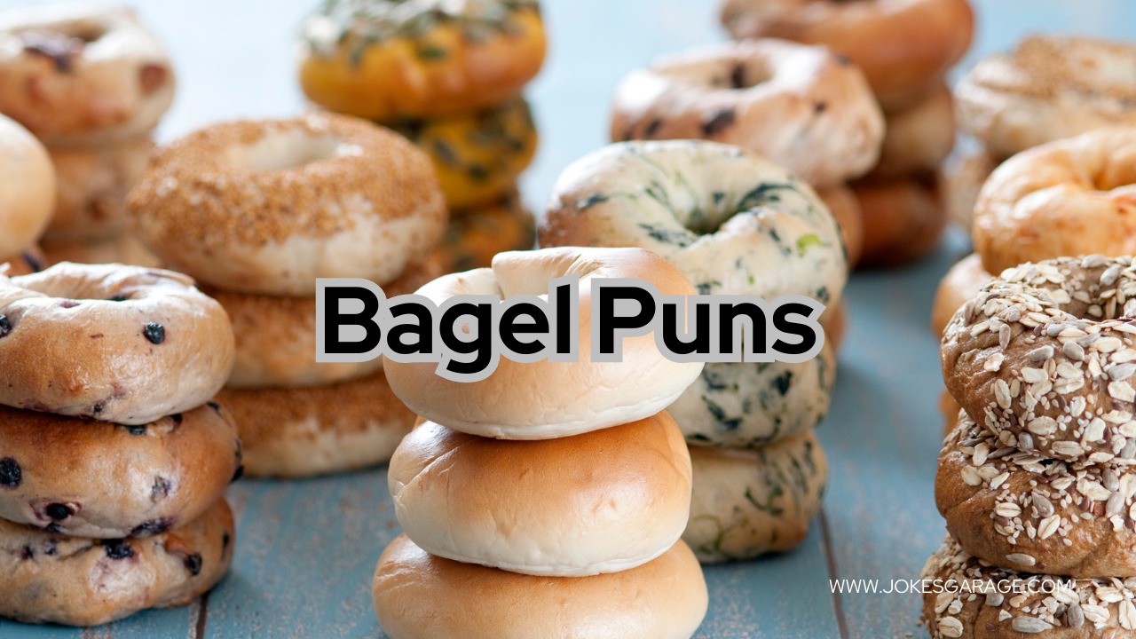 51 Cute Bagel Puns Jokes Garage