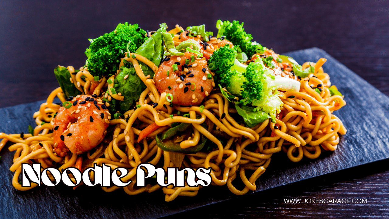 138 Delicious Noodle Puns Jokes Garage