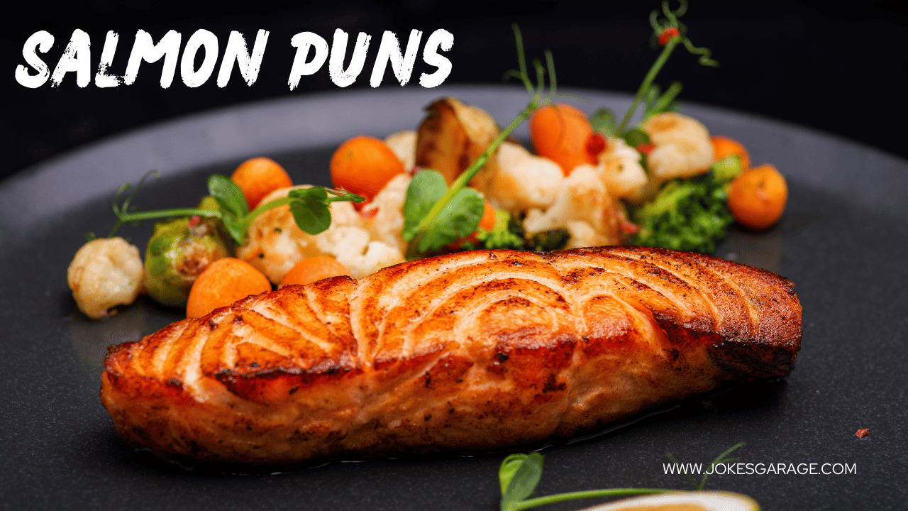 57 Funny Salmon Puns Jokes Garage