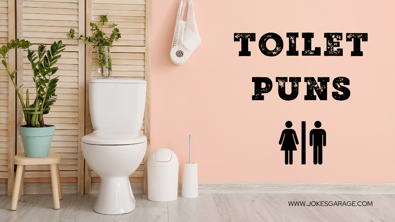 84 One Liners Toilet Puns Jokes Garage