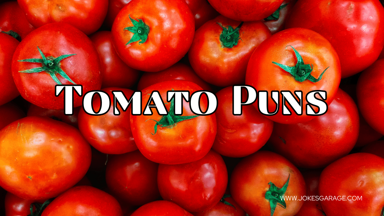 45 Tantalizing Tomato Puns Jokes Garage