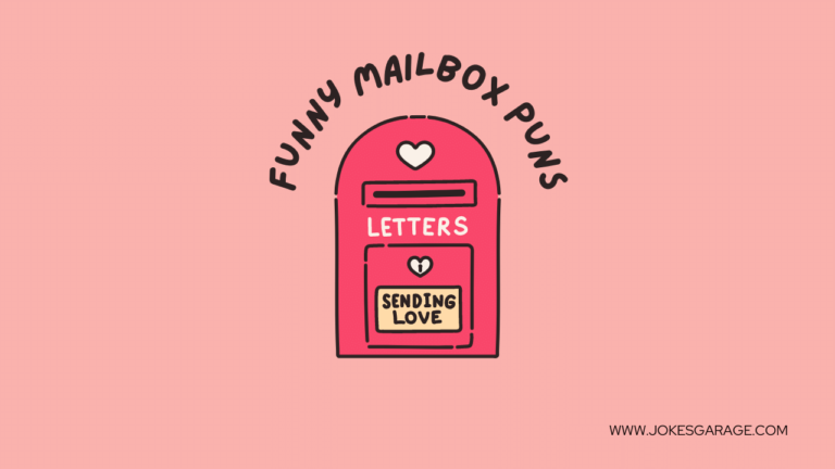 60 Funny Mailbox Puns Jokes Garage