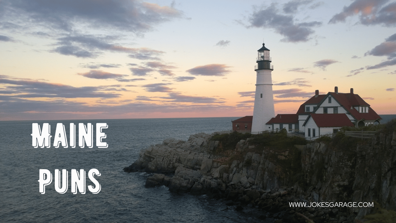 57 Portland Maine Puns Jokes Garage