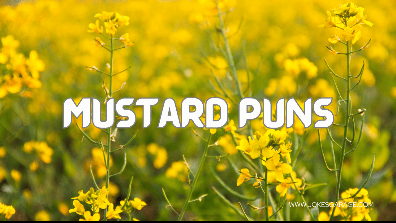 60 Funny Mustard Puns Jokes Garage