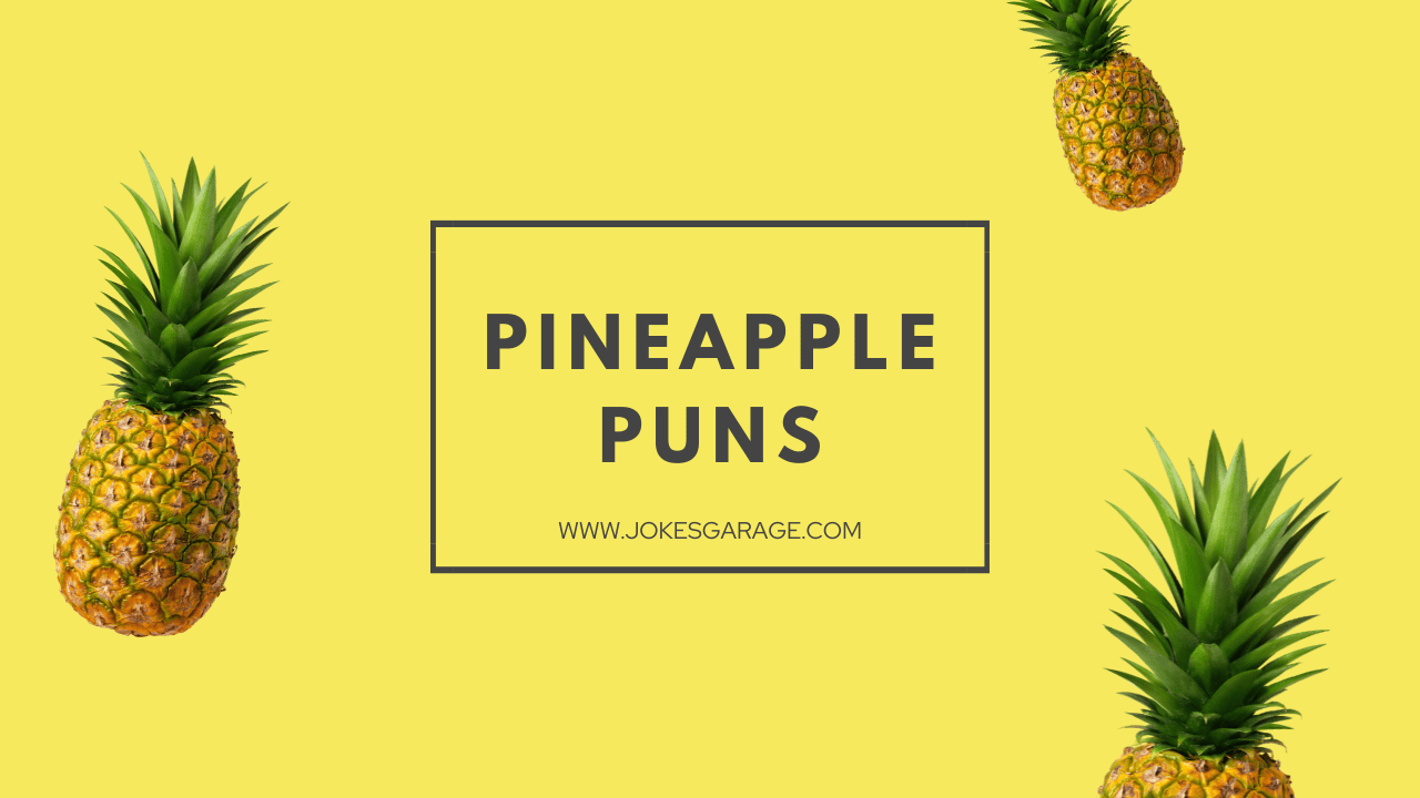 72 Funny Pineapple Puns Jokes Garage