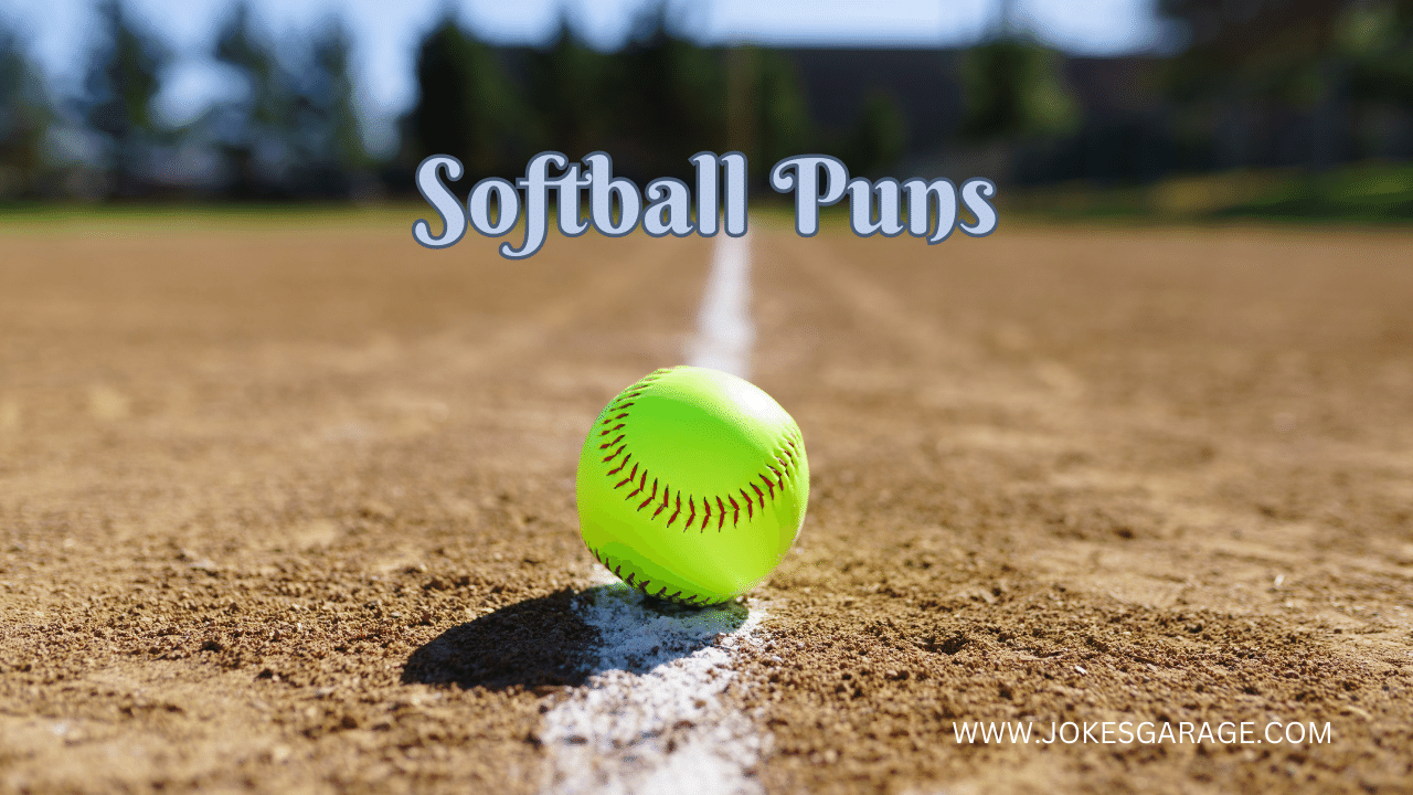 71 Short Softball Puns Jokes Garage