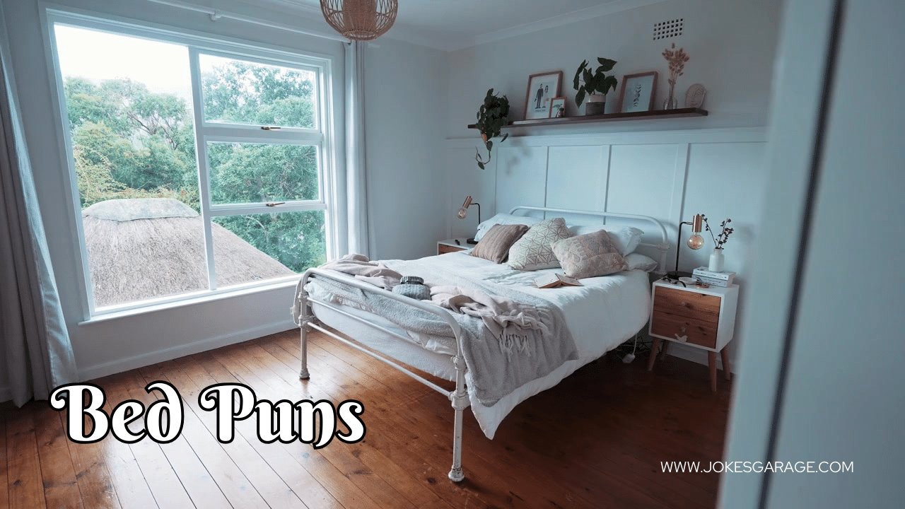 112 Short Bed Puns Jokes Garage