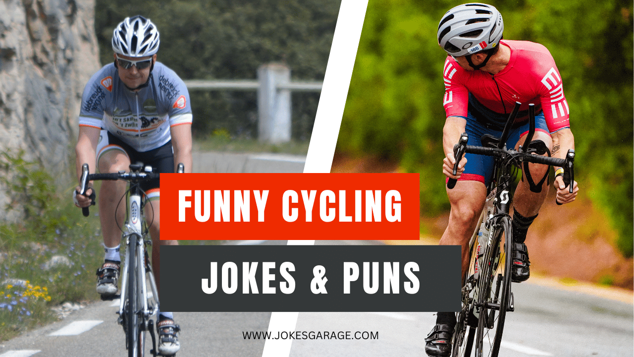 89 Best Cycling Puns Jokes Garage